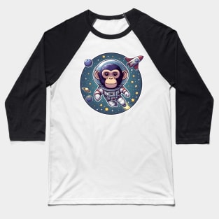 Space Monkey Baseball T-Shirt